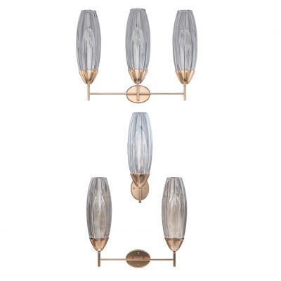 现代简约金属壁灯组合
