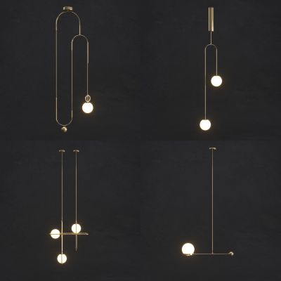 现代吊灯组合