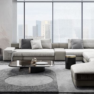 现代客厅 沙发组合