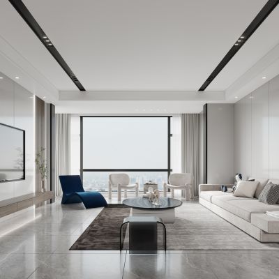 现代客餐厅，客餐厅，现代简约客餐厅，简约客餐厅