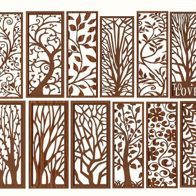 现代花格屏风隔断通花