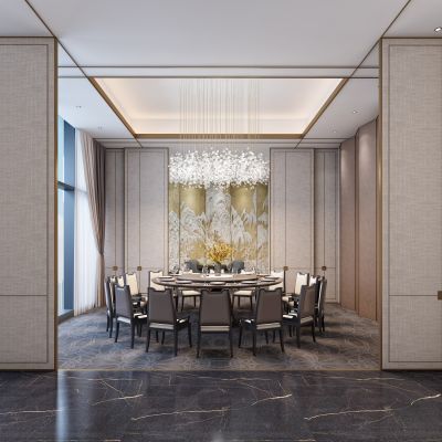 新中式包房棋牌