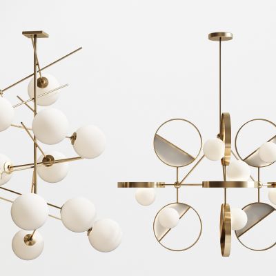 新中式吊灯组合