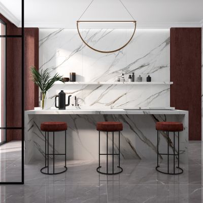 现代厨房 金属吊灯