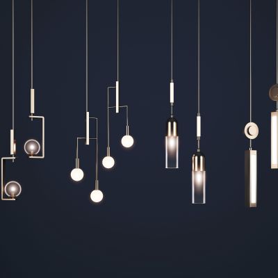 现代吊灯组合