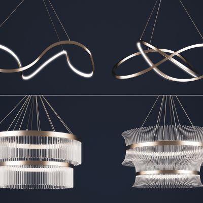现代吊灯组合