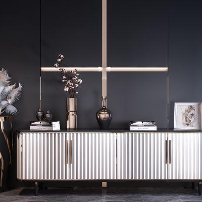 现代轻奢电视柜组合