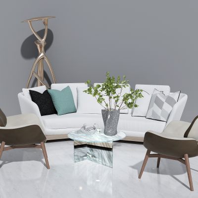 现代休闲沙发，洽谈沙发桌椅，洽谈区双人沙发，售楼处洽谈桌椅，沙发椅