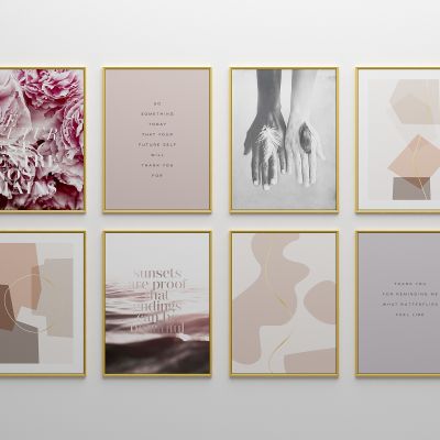 现代北欧 艺术抽象魅力图形装饰画