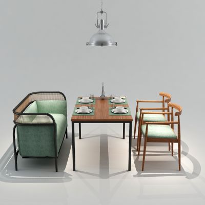 新中式餐厅卡座