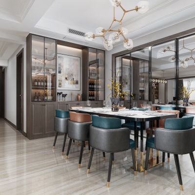 现代轻奢客餐厅