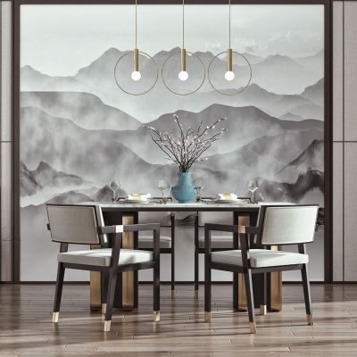 新中式餐厅餐桌