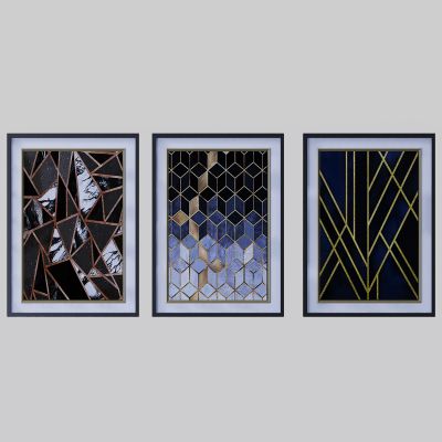 现代几何风格装饰画 挂画