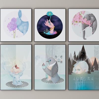 北欧装饰画 挂画