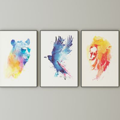 北欧风格，组合挂画