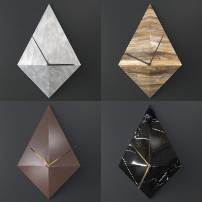 简欧墙饰钟表摆件