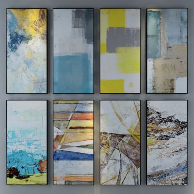 现代抽象装饰画