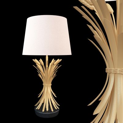 现代金属麦穗台灯