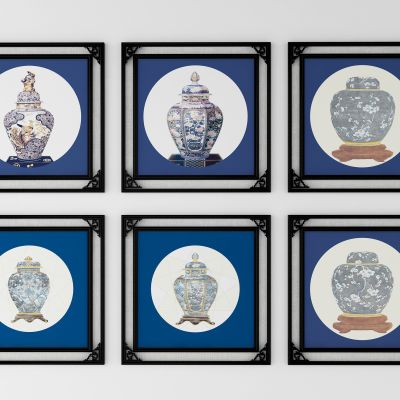 新中式装饰装饰挂画