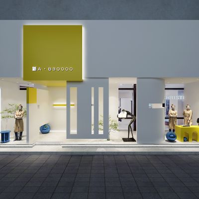 现代简约风格门头