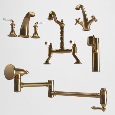 简欧金属水龙头组合