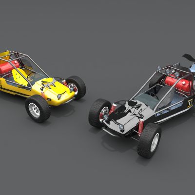 新款绝地蹦蹦赛车