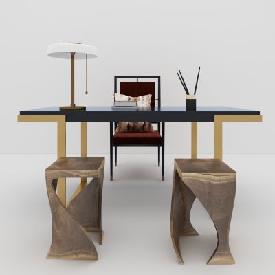 现代书桌椅 后现代书桌椅