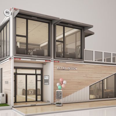 工业风民宿咖啡奶茶快餐店