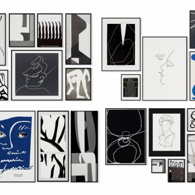 现代简约照片墙挂画装饰画组合