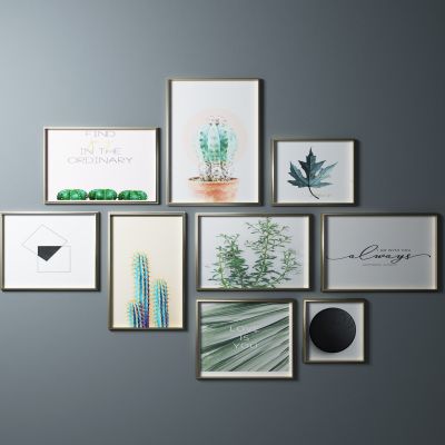 北欧挂画组合
