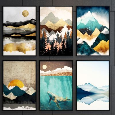 现代装饰画组合 挂画 现代挂画