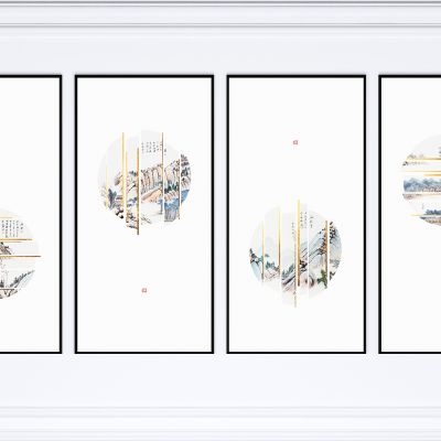 新中式风格挂画
