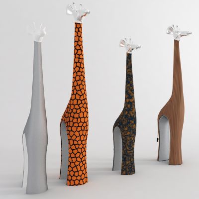 长颈鹿摆件工艺品