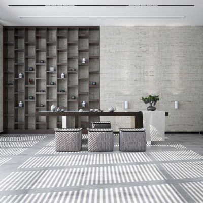 新中式茶室 茶桌