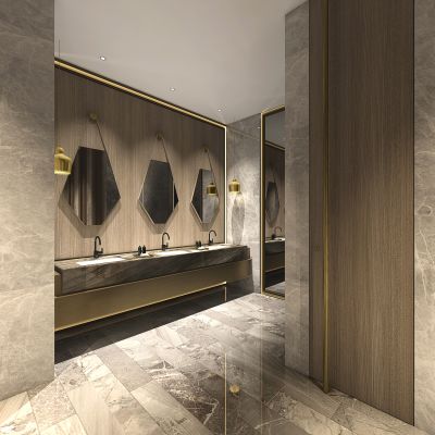 现代洗手间 卫生间