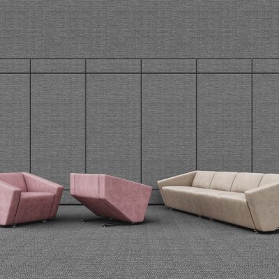 现代电影院影厅沙发 椅子