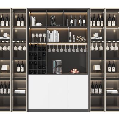 现代轻奢酒柜