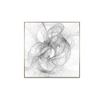 现代简约黑白抽象装饰画挂画