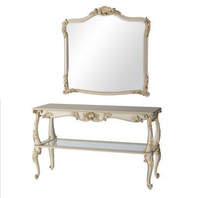 欧式古典端景台 装饰镜