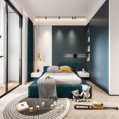 现代卧室儿童房