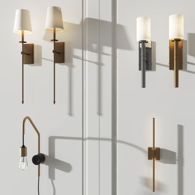 现代金属壁灯