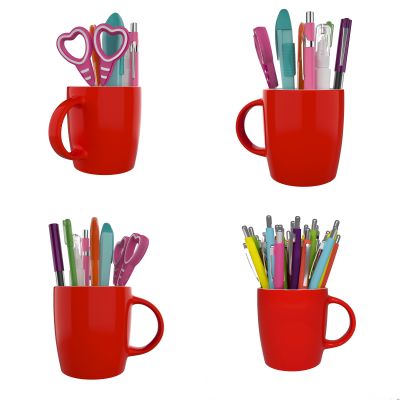 现代办公用品 文具组合