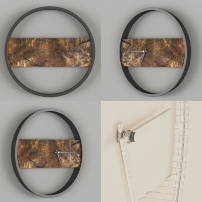 现代北欧钟表 挂钟