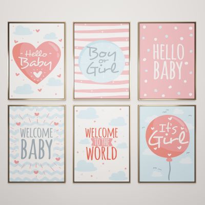 现代儿童卡通挂画