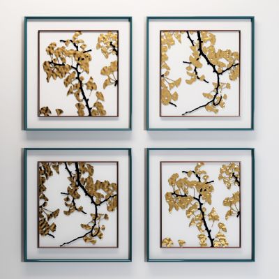 新中式工艺画 中式挂画 装饰画