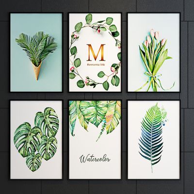 北欧装饰画组合 北欧挂画 装饰画