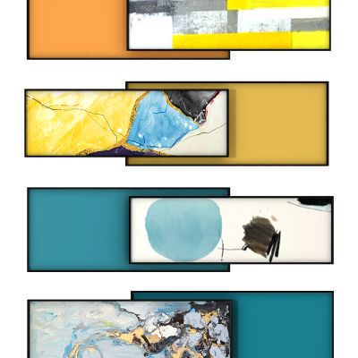 现代挂画 抽象画