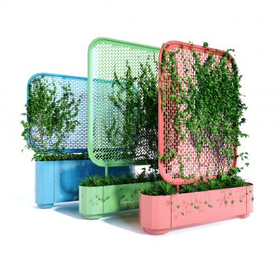 北欧藤蔓绿植墙