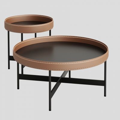 现代茶几边几组合