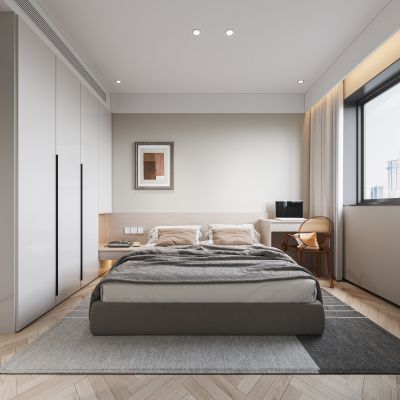 现代卧室